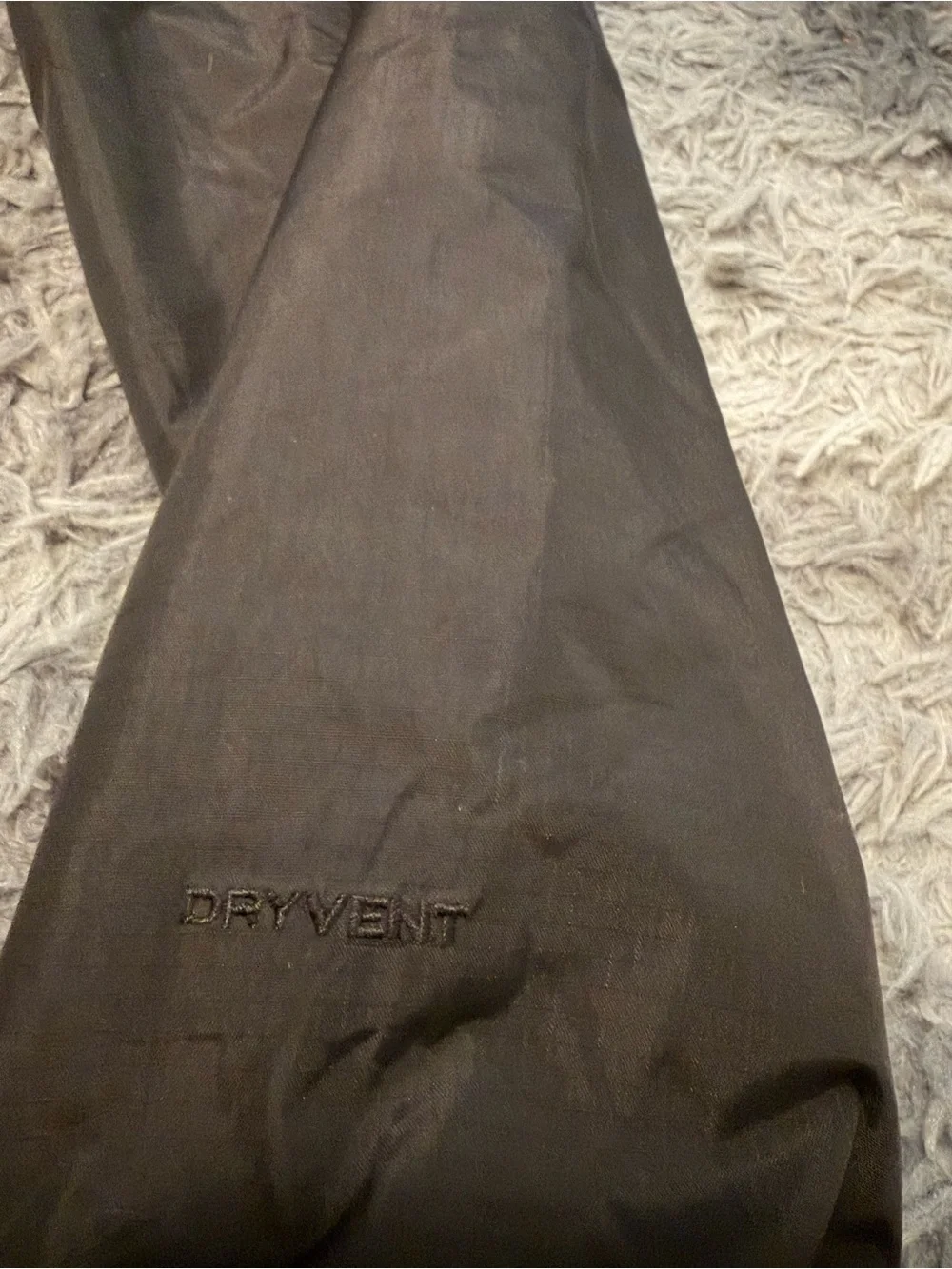 The North Face Black DryVent Waterproof Hooded Rain Jacket Men’s Size Small S